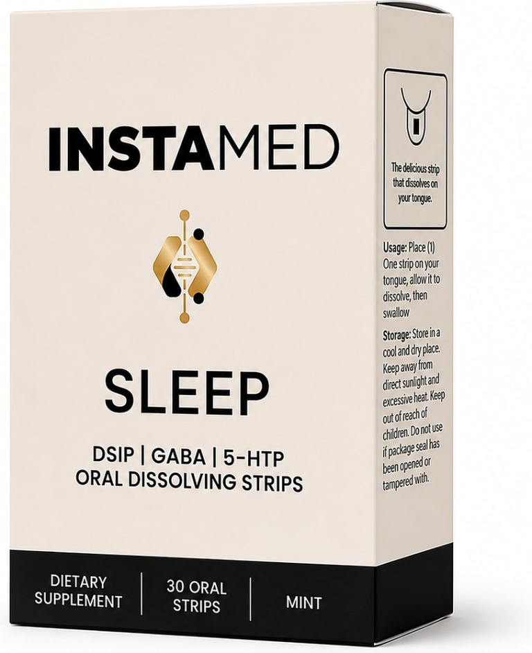 Sleep - DSIP + GABA + 5-HTP - InstaMed packaging